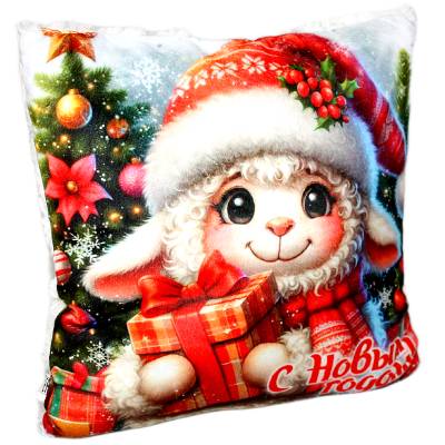 Сладкий новогодний подарок в мягкой упаковке весом 1450 грамм в Воронеже